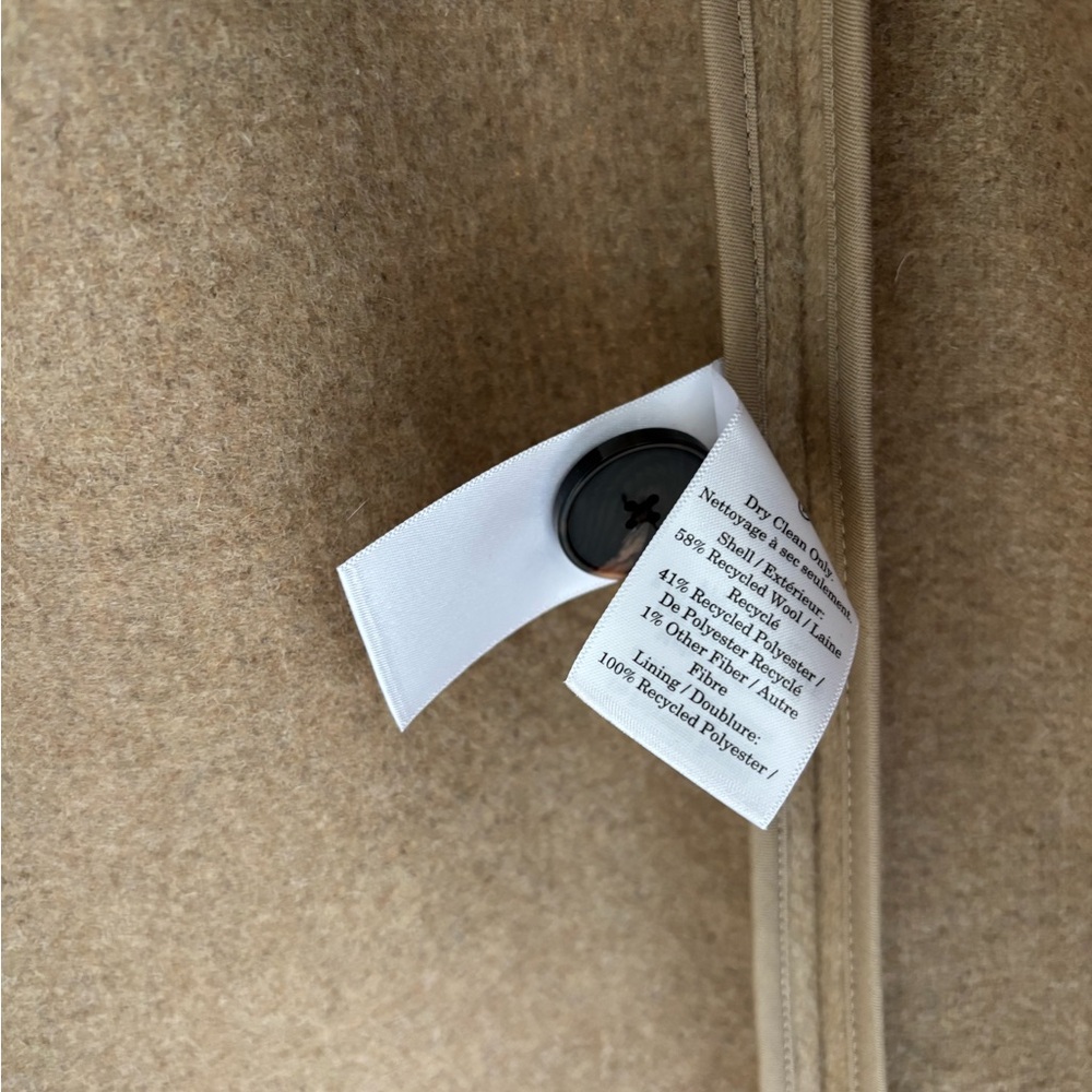 Everlane ‘The October’ wool coat in camel size XS - Picture 6 of 8